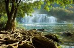 Velkolepe vodopady narodniho parku krka
