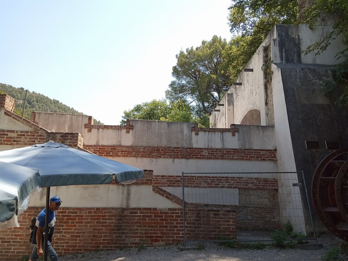 Zbytky hydroelektrarny krka jaruga skradin
