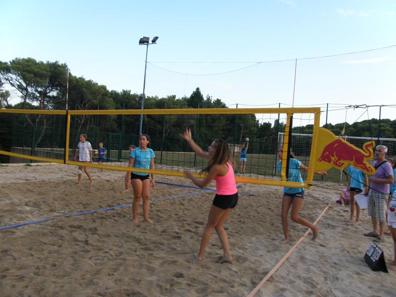 Plaz paltana banjole plazovy volejbal a fotbal